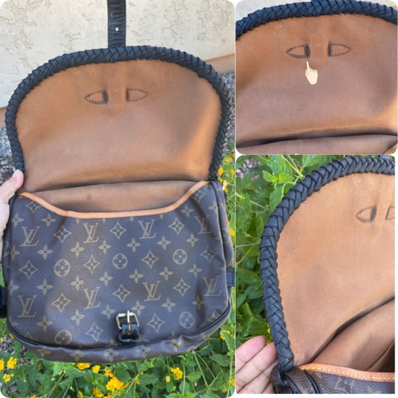 💝 ART handmade 💖 Louis Vuitton Saumur 30 bag - Picture 11 of 16